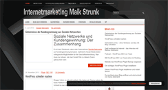 Desktop Screenshot of maik-strunk.info